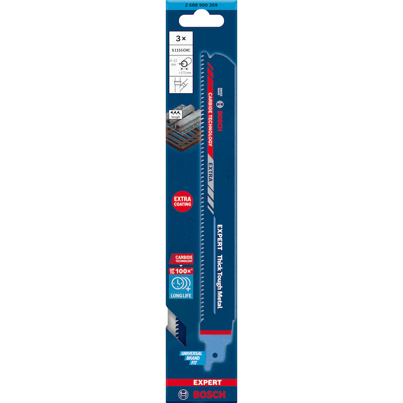 RECIPROZAAGBL.S1155CHC MET. 2608900369  (3ST)BOSCH