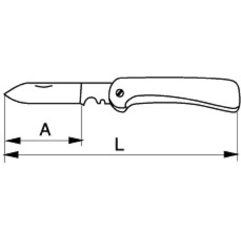 COUT.UNIVERSEL INOX         2446 - 100MM     BAHCO