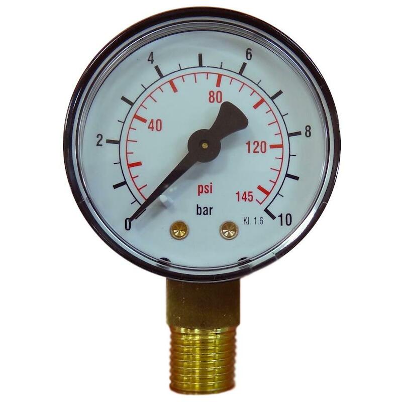 MANOMETRE 1/4"OA D50-0/16BAR    1420   ABS