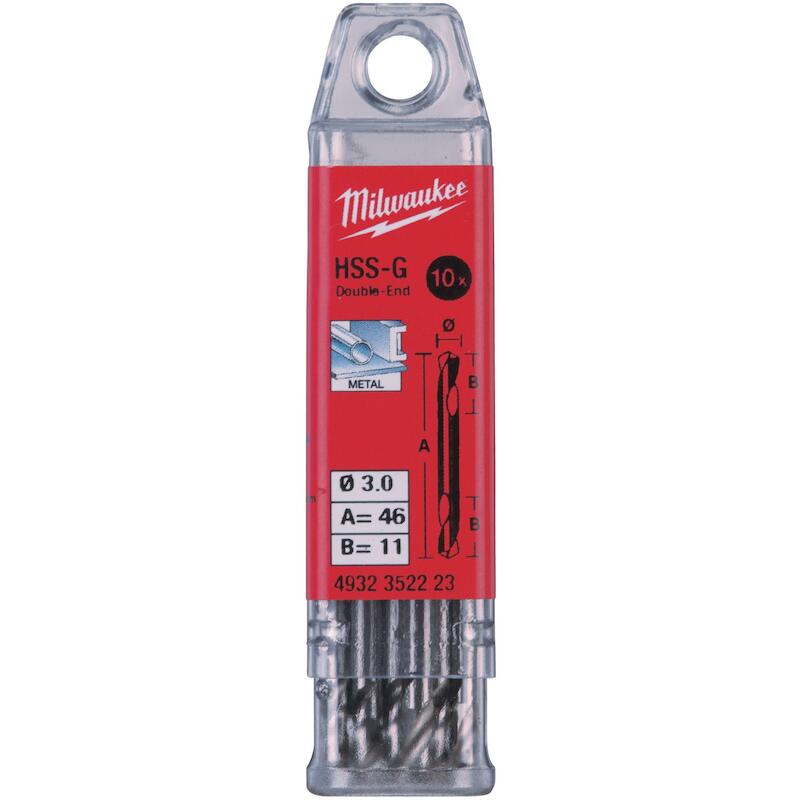 METAALBOOR HSS-G   3MM      4932352223(10ST)MILWAU