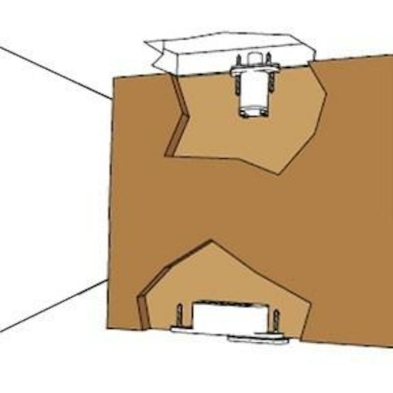 CHARNIÈRE PIVOT INVISIBLE   PIVOTICA - MAX 45KG