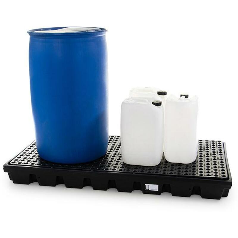 PALETTE DE RÉT NOIR 100L    1600X800X150MM PLASTIB