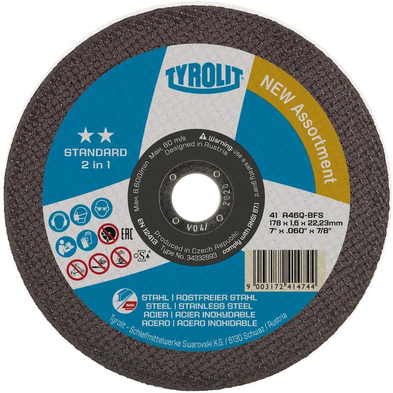 DISQUE TRONÇ. 115X1,0X22,23 STANDARD       TYROLIT