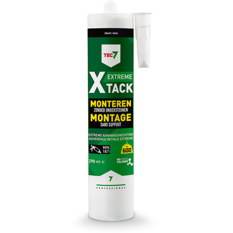 MS-POLYMÈRE NOIR            X-TACK - 290ML    TEC7