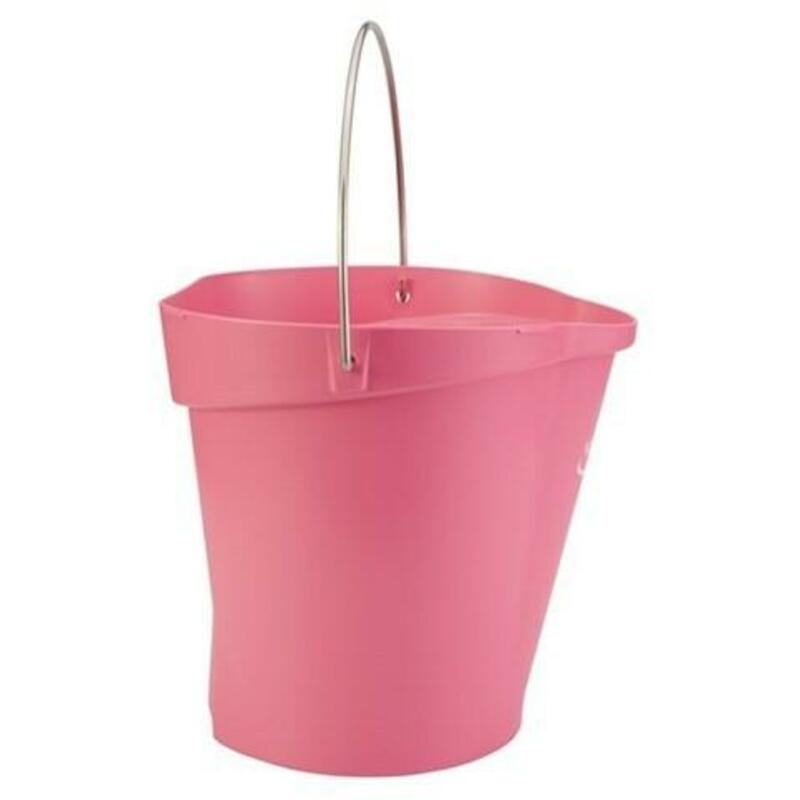 SEAU PP/INOX ROSE           5686/1 - 12L     VIKAN