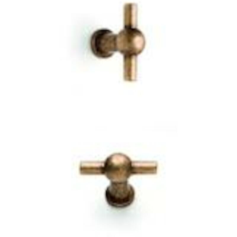 MEUBELKNOP ANTIEK MESS.     124 KT 26 01 QUINCALUX