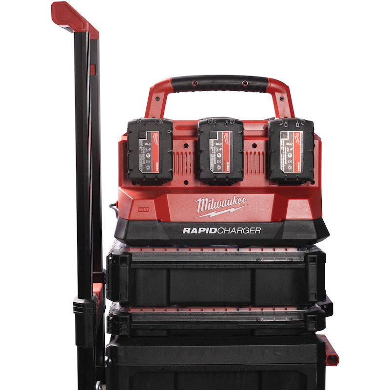 CHARGEUR POUR 6 ACCU        M18 PC6 EU PACKOUT MIL