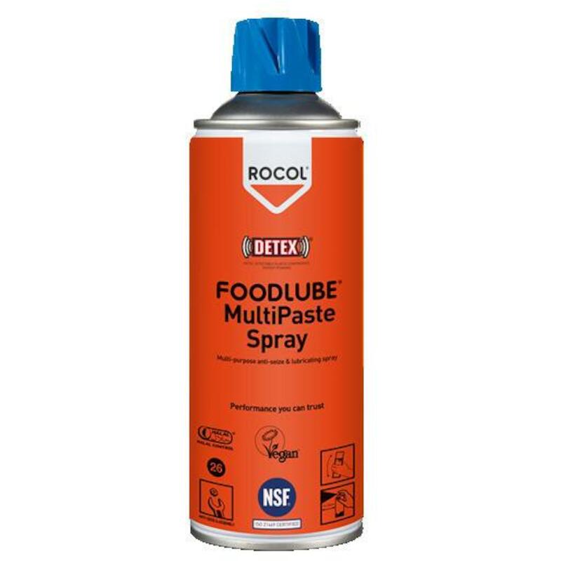 Rocol - Lubricant spray - Foodlube Multi-Paste - 400 ml - Aerosol - 08108834