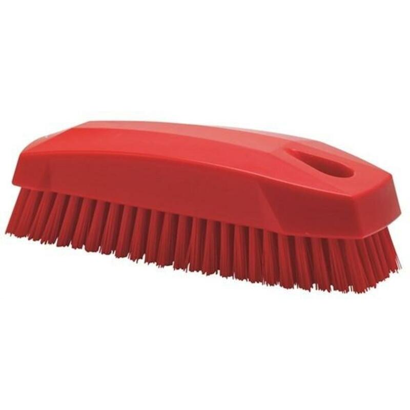 BROSSE À ONGLES DUR ROUGE   6440/4  130X50MM VIKAN