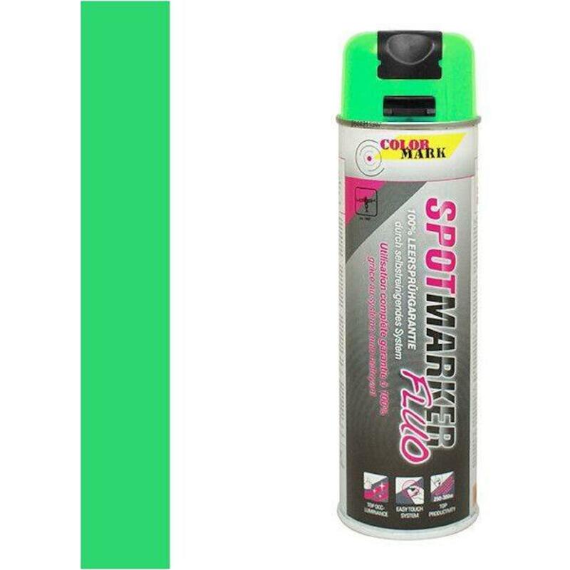 MARK.SPRAY FLUO-GROE.500ML  SPOTMARKER   COLORMARK