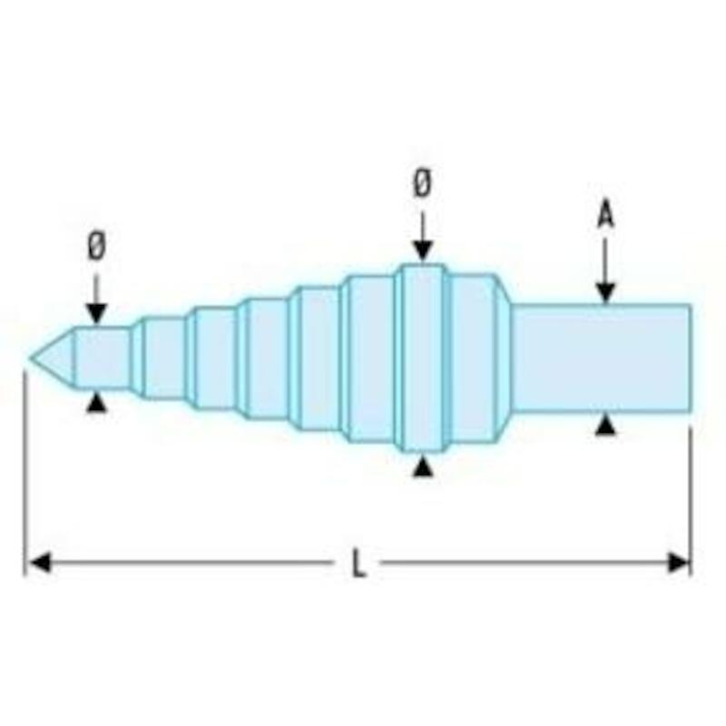 TRAPBOOR 6,5-40,5MM S10     678006 (L=96)    FACOM