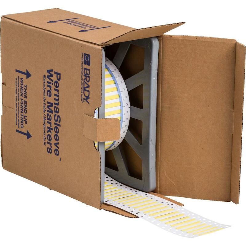 KRIMPKOUS - BRADY 622420 - GEEL 19,05X 6 MM (5000EA)
