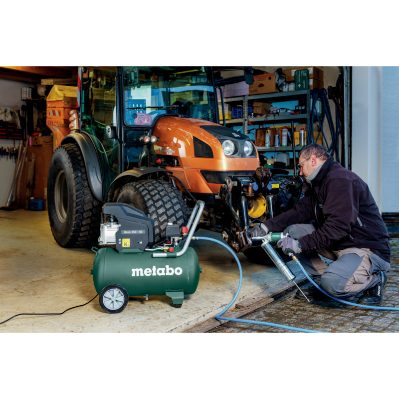 Metabo - compressor - basic 250-50 - 1500 w - 8 bar - 50 l - 08153929