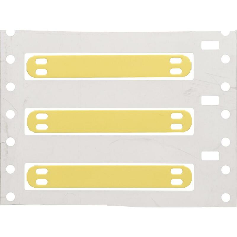 KABELMERKER - BRADY 620337 - 'BLANCO' GEEL 75X10 MM (1000 EA)