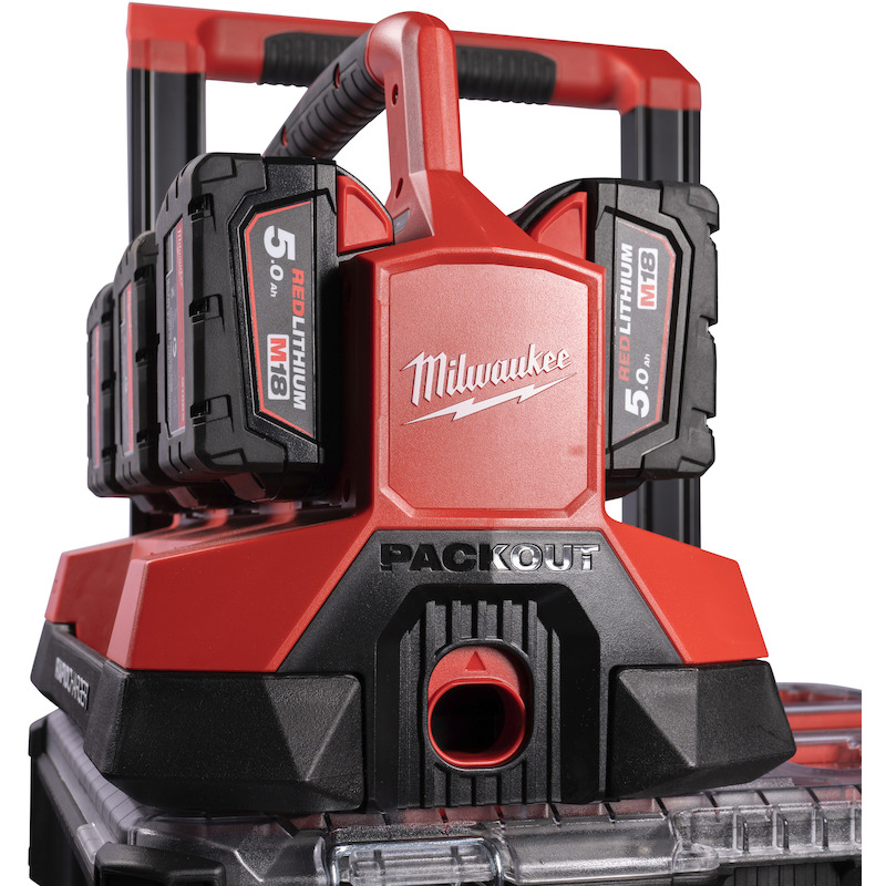 CHARGEUR POUR 6 ACCU        M18 PC6 EU PACKOUT MIL