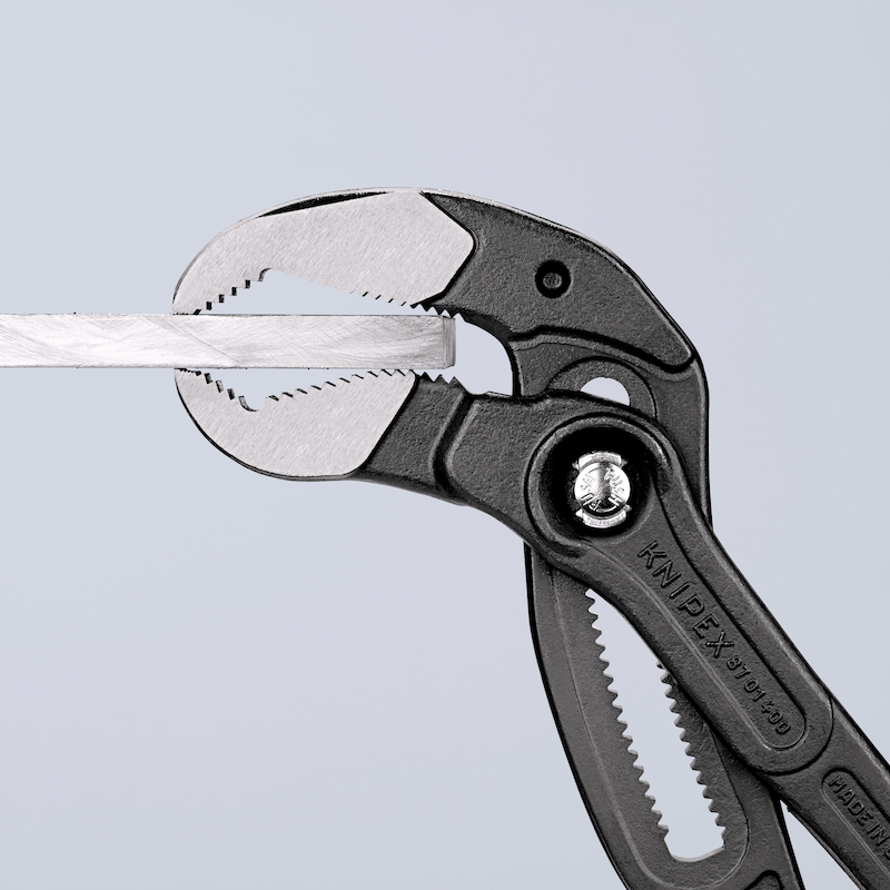 KNIPEX 8701400 COBRA XL/XXL GRIJS GEATRAMENTEERD 400 MM
