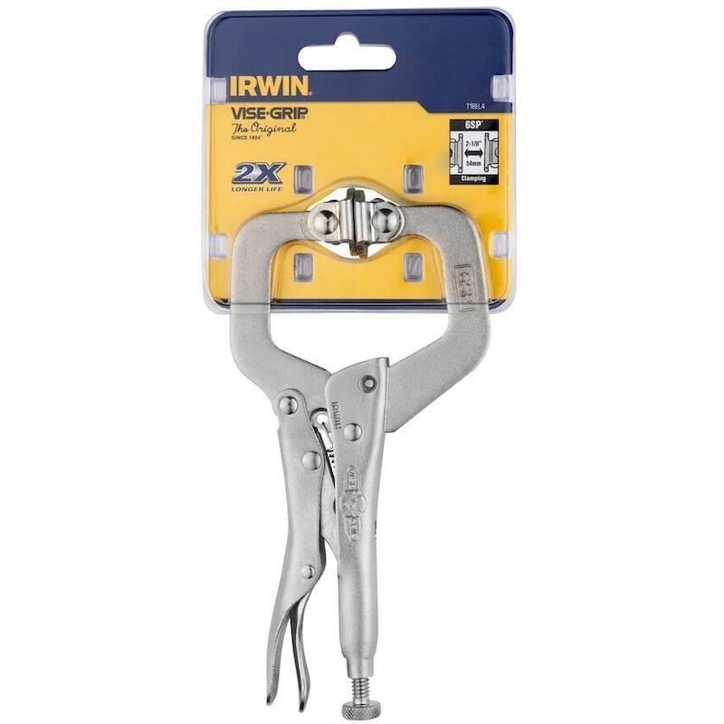 KLEMTANG-C + DRAAIVOET 54MM.6SP - 150MM  VISE-GRIP