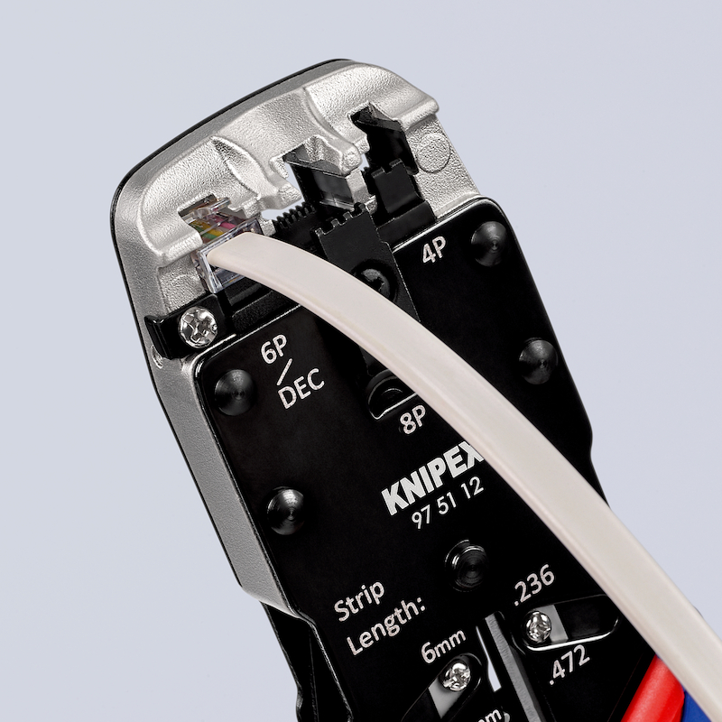 KNIPEX 975112 KRIMPTANG VOOR WESTERN-STEKKERS