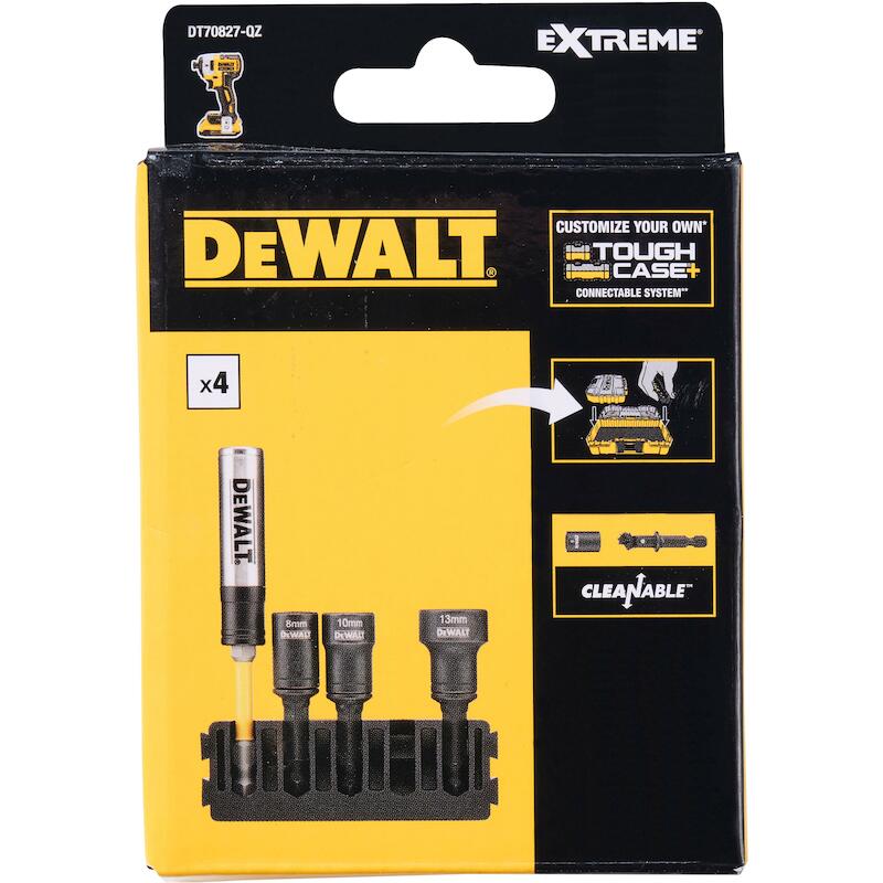 DOPSLEUTELSET TOUGHCASE     DT70827-QZ (5ST)DEWALT