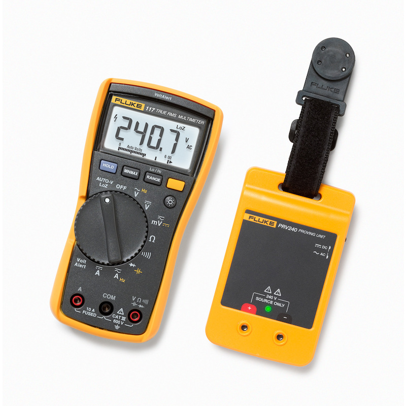 MULTIMETER+PRV240 TEST UNIT FLUKE-117/PRV240 FLUKE