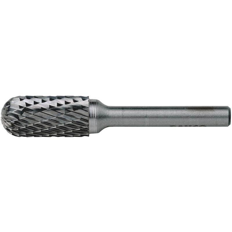 Bahco - C1020m06 - tungsten carbide rotary burr - cylindrical round nose shape C - ø 10 x 20 mm - shank ø 6 mm - 51180630