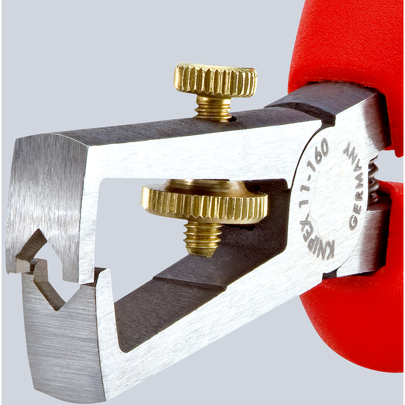 Knipex - Afstriptang - 11 05 160 - Max. ø 5 mm - 10 mm² - 160 mm - 41190192