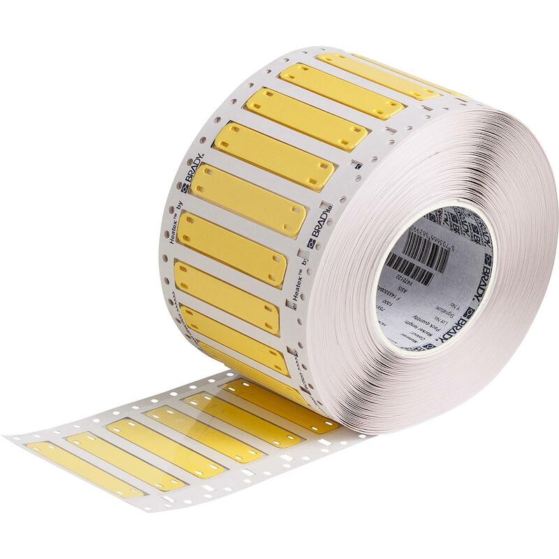 KABELMERKER - BRADY 620338 - 'BLANCO' GEEL 75X15 MM (1000 EA)