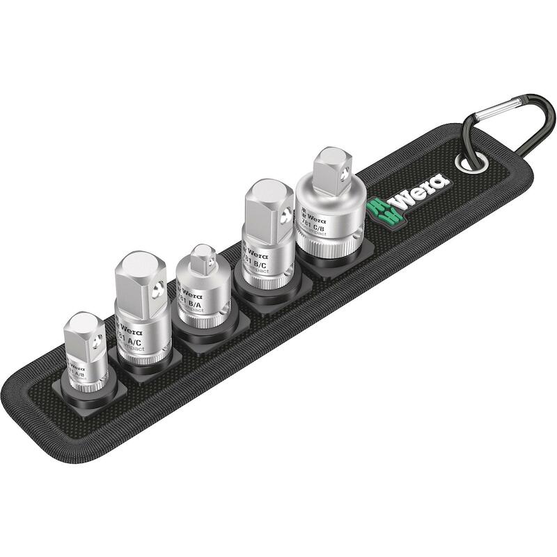 ADAPTERSET                  781/5 SET 1  (6ST)WERA