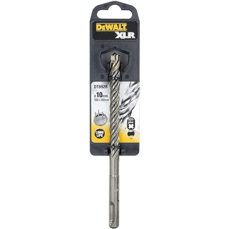 HAMERBOOR SDS+ 10X160MM     DT8928 4-CUT    DEWALT