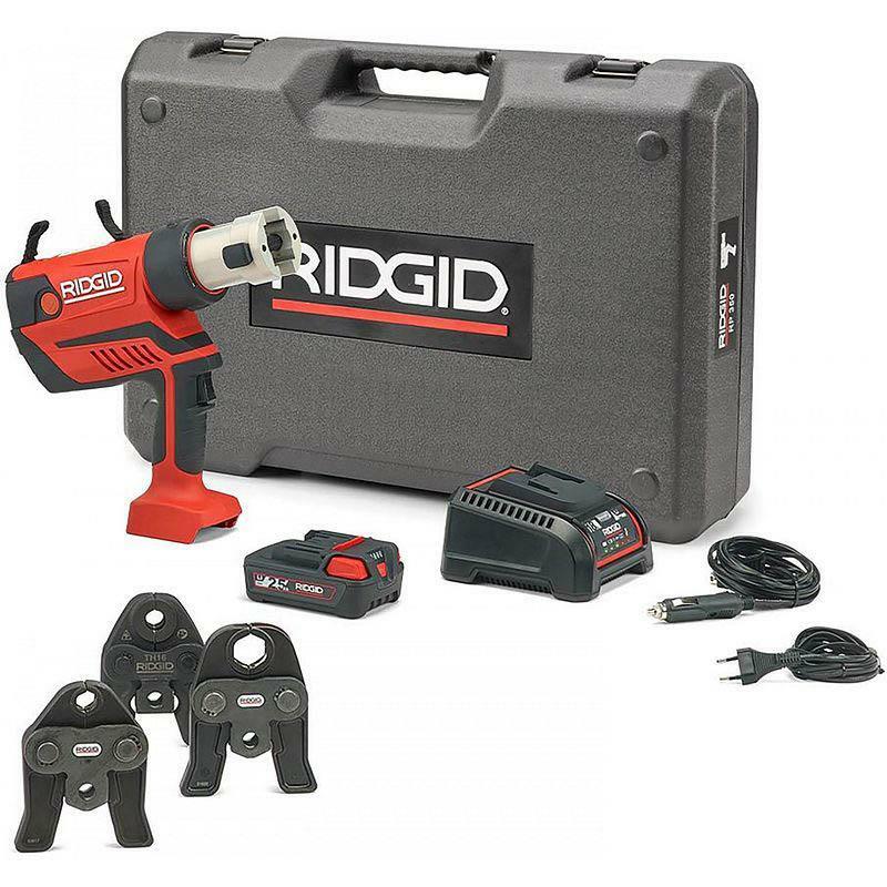 OUTIL+CHARG.+BATT.+MÂCHOIR. RP350B(EN COFFRET)RIDG