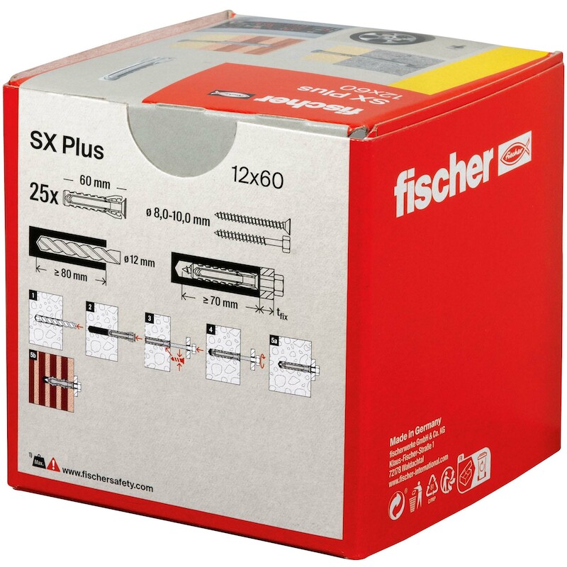 PLUG NYLON 4-VOUD.SPREIDING SX PLUS - 12X60  FISCH