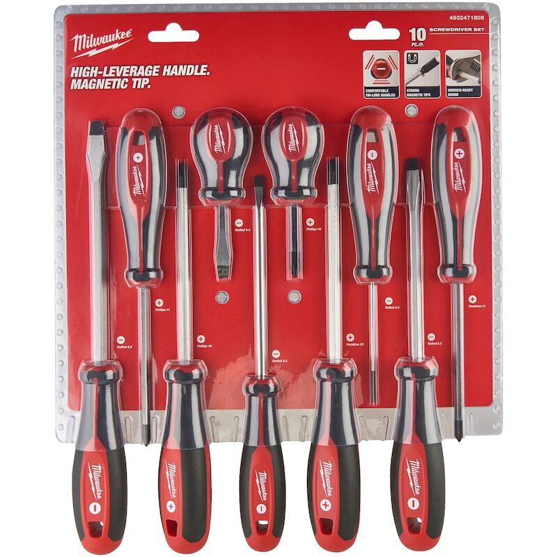 SCHROEVENDRAAIERSET 3       4932471808 (10ST)MILWA