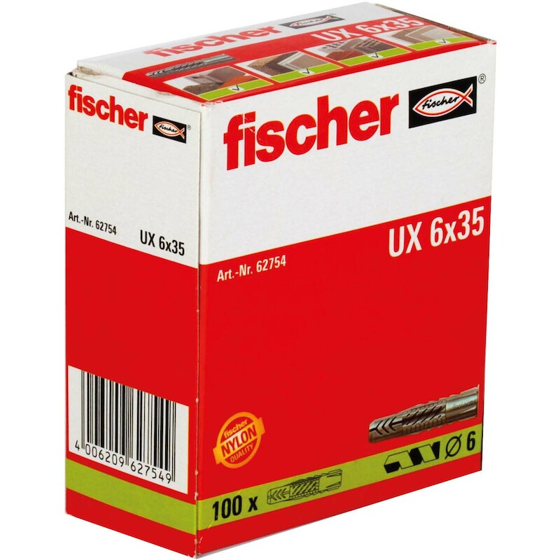 FISCHER UX 6 X 35 UNIVERSEELPLUG UX