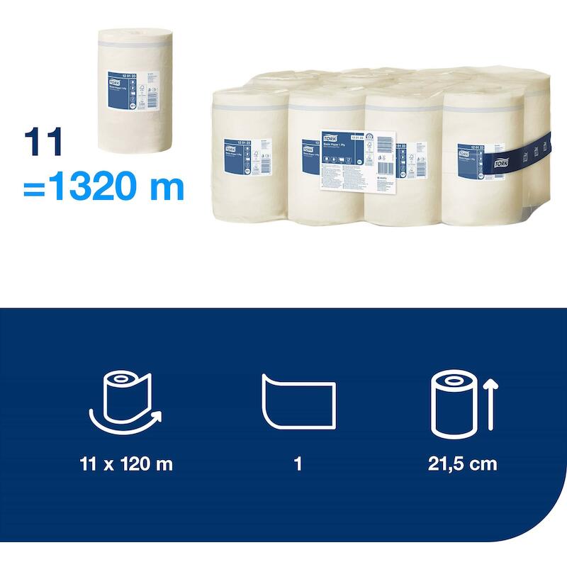 PAPIER 1 LAAGS - TORK 120123 - ( 120 M)