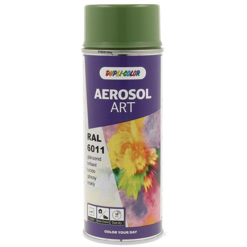 ACR.LAK RESEDAGROEN GLANS   741203 400ML-RAL6011