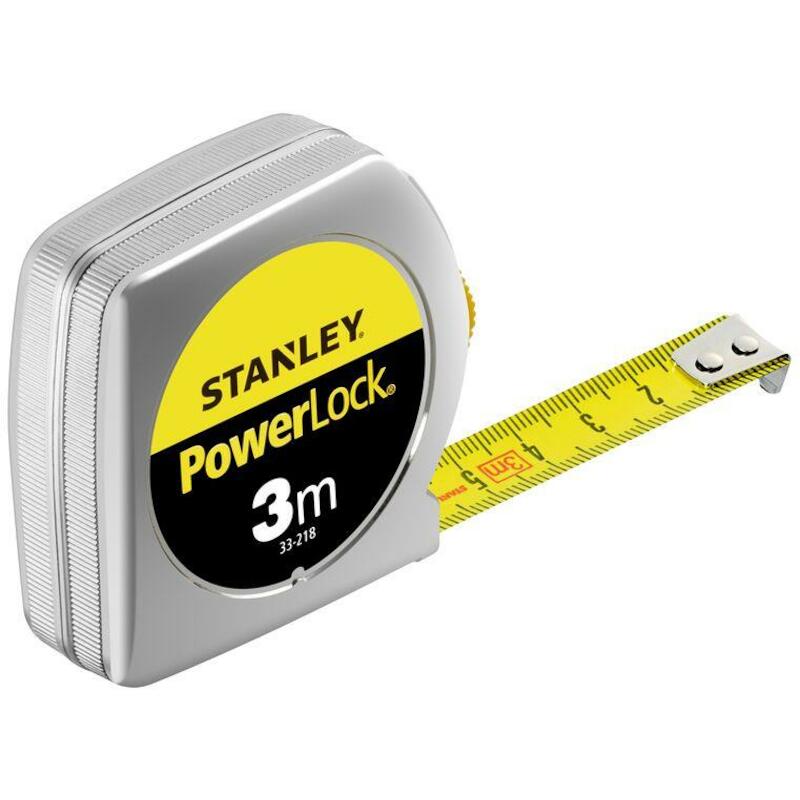 MÈTRE RUB.POWERLOCK 12,7MM  0-33-218  3M   STANLEY