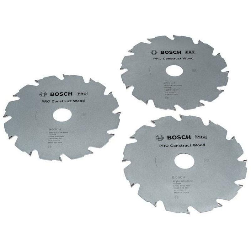 CIRKELZAAGBLADENSET 190MM   2608644737 (3ST) BOSCH
