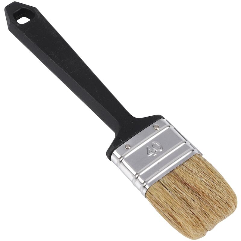 Copenhagen Pro - Platte wegwerpkwast - 23.205.40 - 40 mm - Wit varkenshaar - 08084427