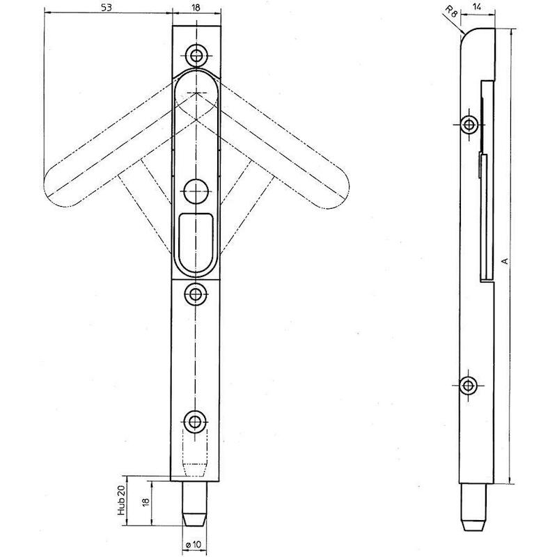 SLUITPLAAT RONDE HOEK ZN    2330.03.20R AS2300 KFV