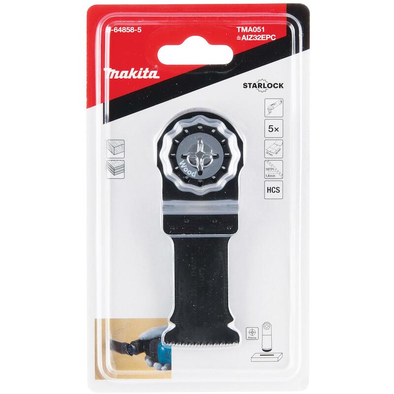 LAME PLONGEANTE HCS BOIS COUPE PRÉCISION TMA051 - B-64858-5 - MAKITA
