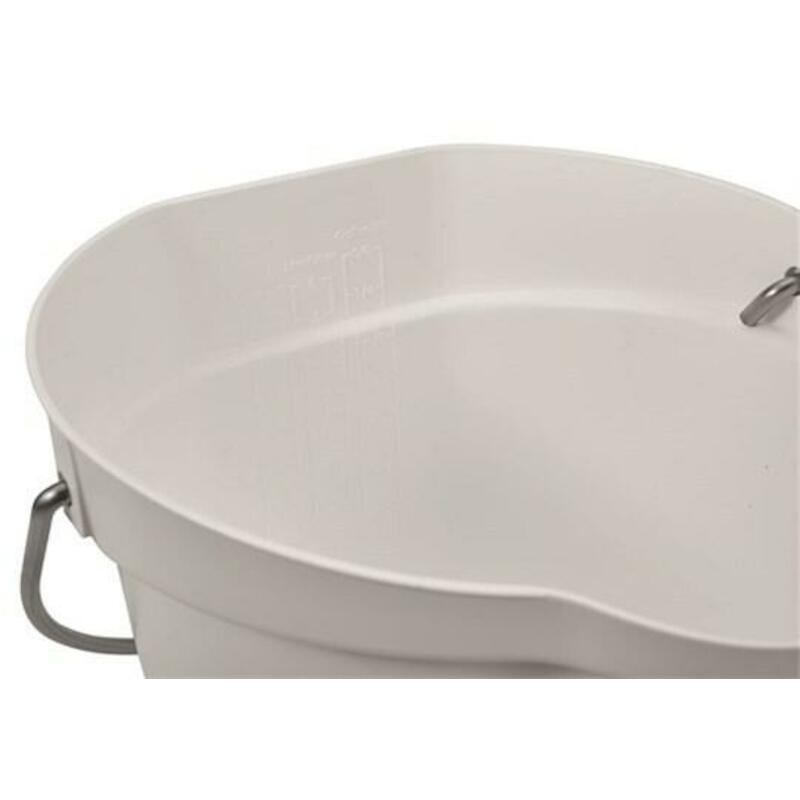 SEAU PP INOX BLANC          5688/5  6L       VIKAN