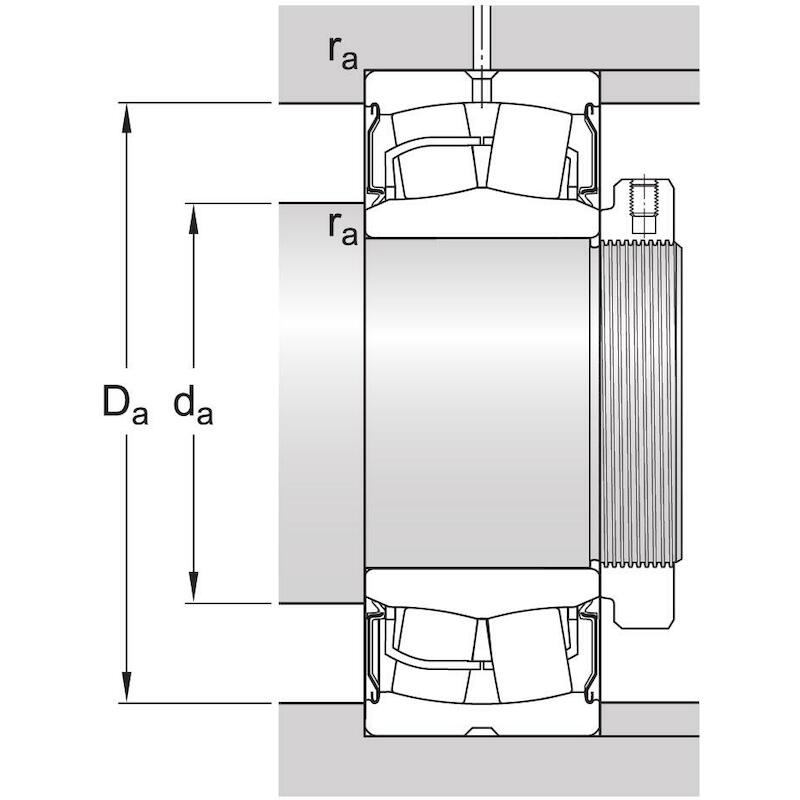 TONLAGER                    BS2-2210-2RS/VT143 SKF