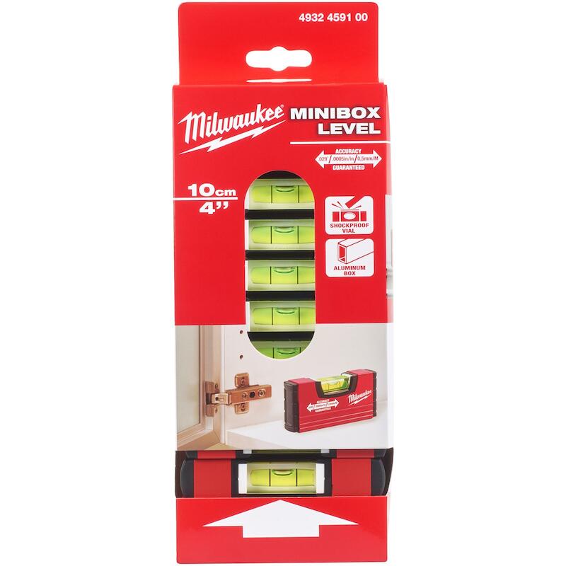 WATERPAS 100MM REDSTICK     4932459100   MILWAUKEE