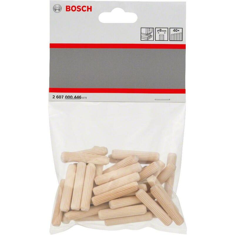 TOURILLONS  8X40MM          2607000446 (40PC)BOSCH