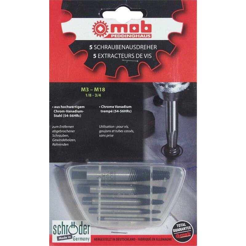 EXTRACT.DE GOUJON M4-M18    4.605.1 (5PC) SCHRODER