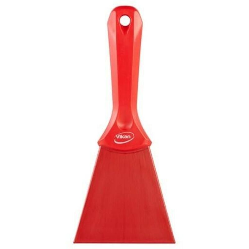 HANDSCHRAPER PP/NYLON ROOD  4013/4  100MM    VIKAN