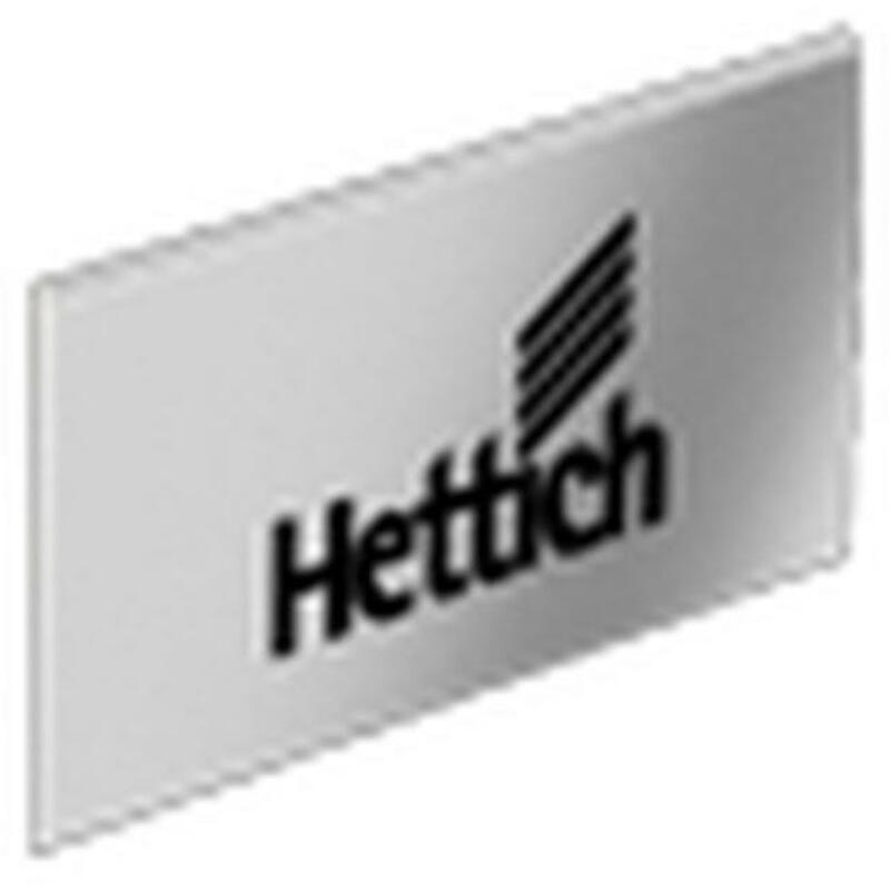 CACHE+LOGO ARCITECH CHROME  9123008        HETTICH