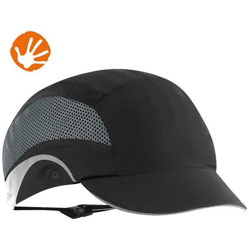 BASEBALLPET HARDCAP SHORT P.AEROLITE ZWART     JSP