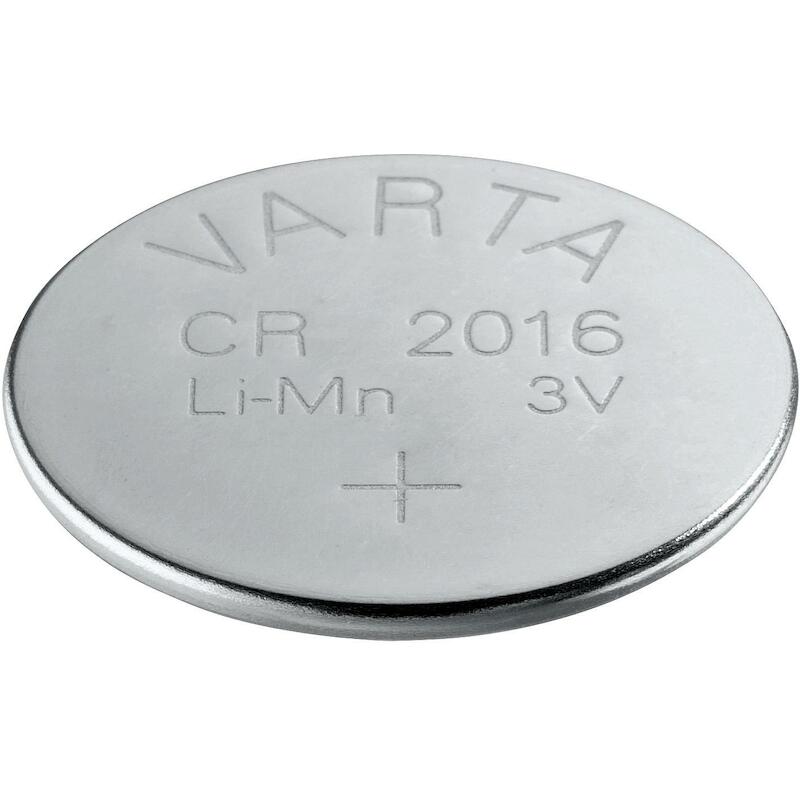 PILE BOUTON LITHIUM 3V      CR2016           VARTA