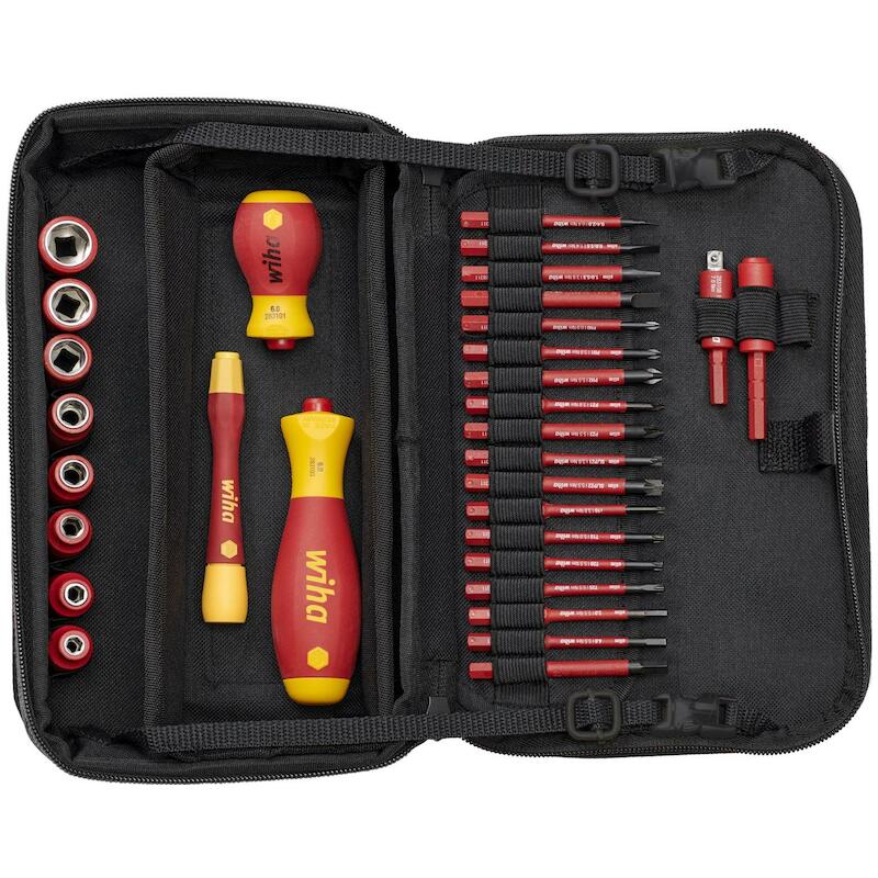 GEREEDSCHAPSET SLIMVARIO ELECTRIC ASSORTI 32-DELIGINCL. FUNCTIONELE TAS - 7209NK2002 - WIHA